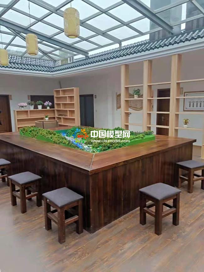 南溪村沙盘模型