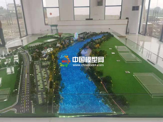 丰乐河公园沙盘模型