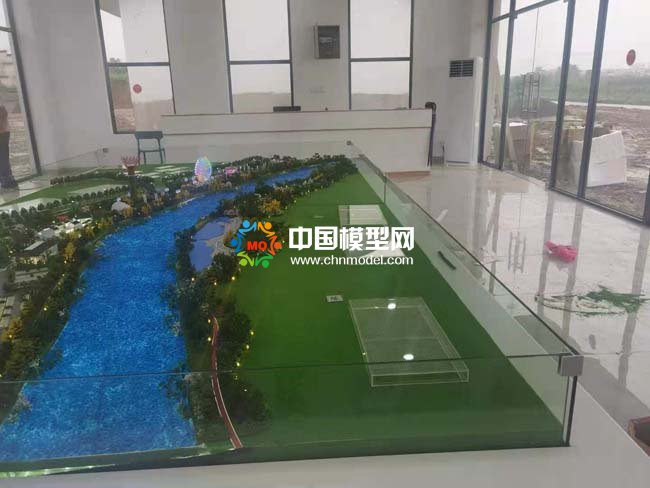 丰乐河公园沙盘模型
