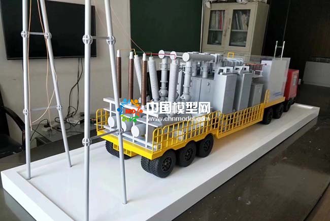 车载移动变电站模型