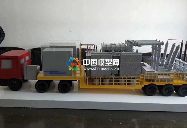 车载移动变电站模型