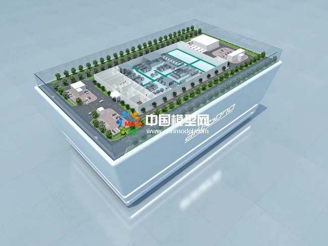 工厂智能生产线沙盘模型