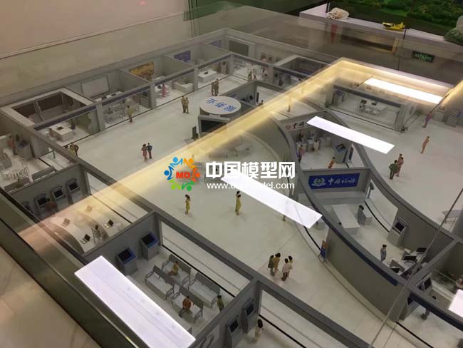 市民中心沙盘模型