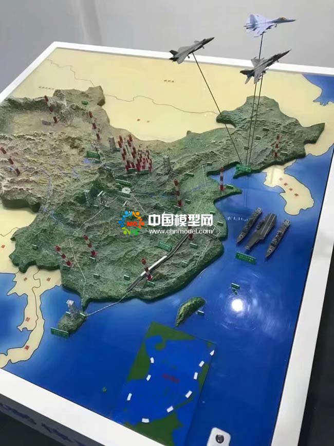国家授时系统沙盘模型