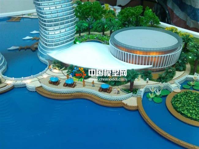 湖州喜来登温泉度假酒店沙盘模型