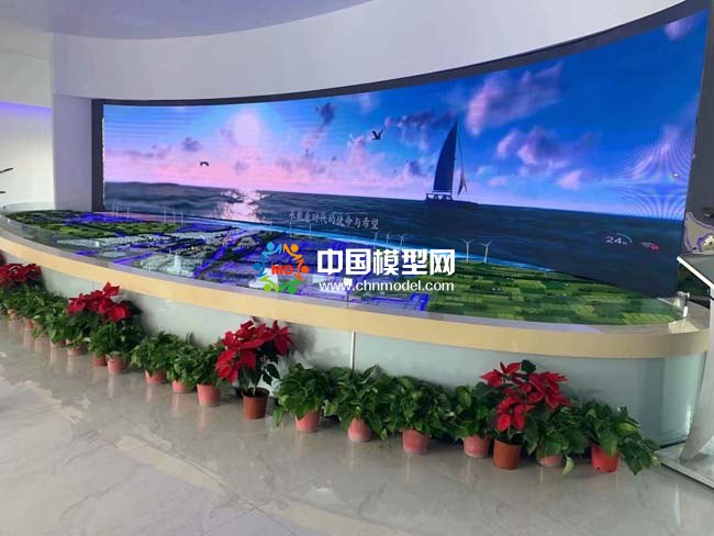 黄沙港沙盘模型