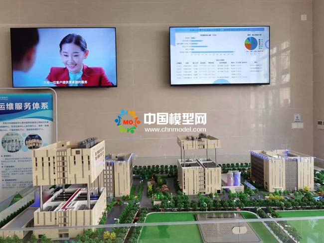 中国移动云计算中心沙盘模型