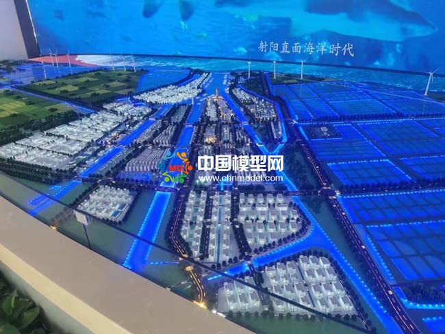 黄沙港沙盘模型