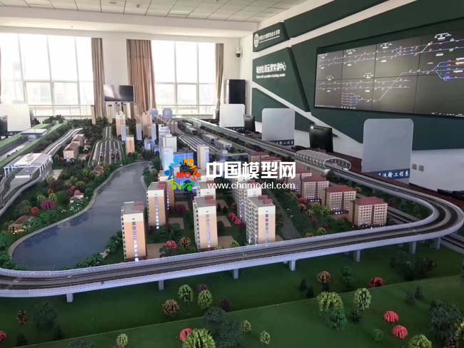 城市轨道运营实训中心沙盘模型