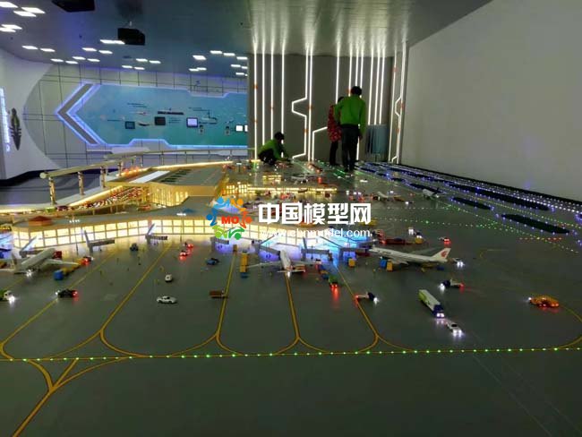 机场物流沙盘模型