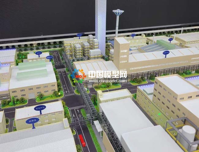 固体废物处置利用，电解铜项目沙盘模型