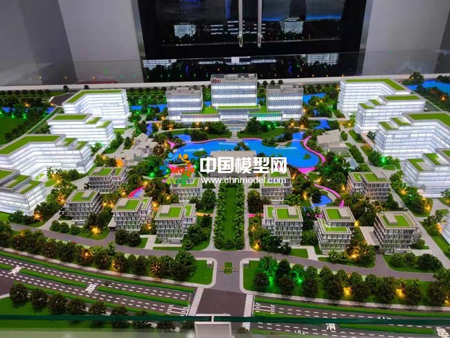 中电海康无锡物联网产业基地沙盘模型