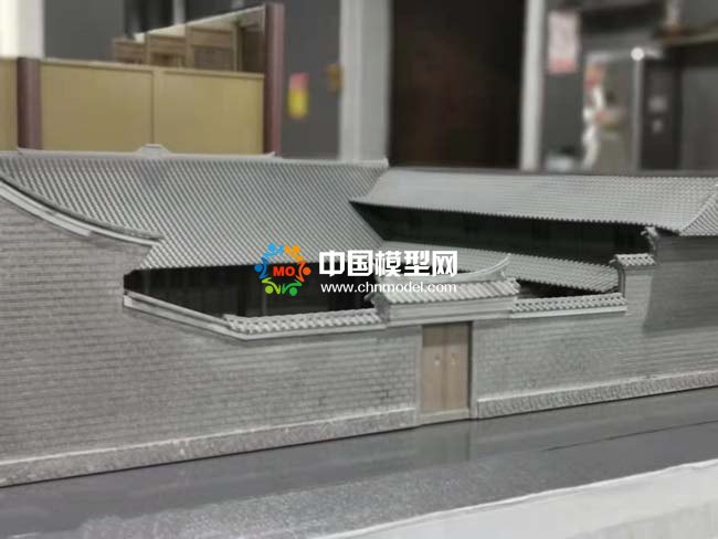 百年老宅张人亚故居建筑模型