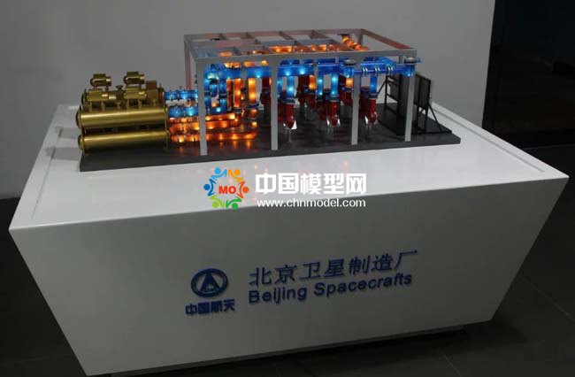 北京卫星制造厂沙盘模型