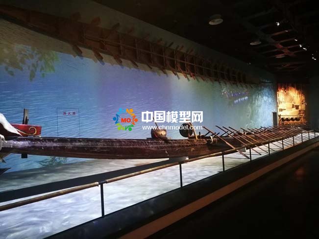 仿真1:1龙舟模型