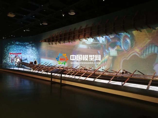 仿真1:1龙舟模型