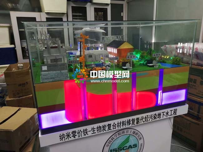 地下水污染修复沙盘模型，土壤修复沙盘模型
