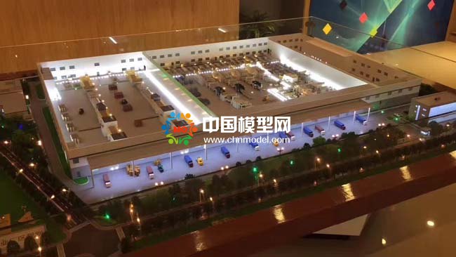 快递物流分拣智能分拣系统沙盘模型