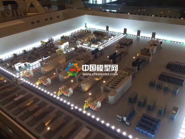 快递物流分拣智能分拣系统沙盘模型