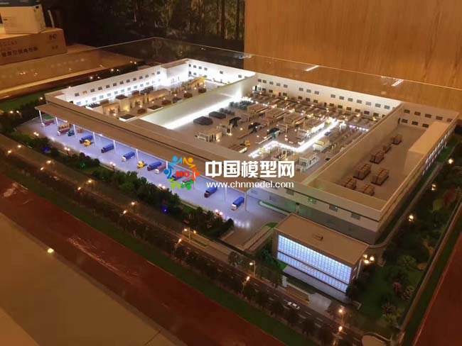 快递物流分拣智能分拣系统沙盘模型