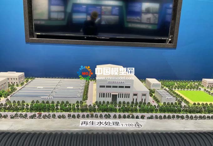 再生水处理沙盘模型增强环境效益和社会效益
