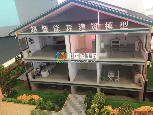 超低能耗建筑模型高质量民用建筑