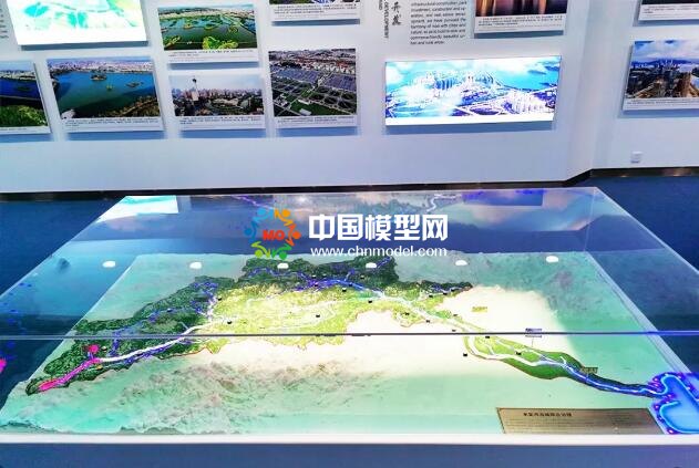 永定河沙盘模型