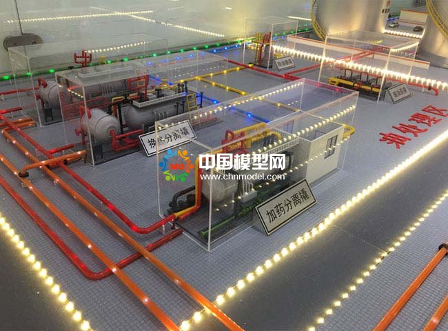 石油储运油气集输系统沙盘模型
