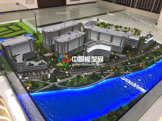 环境生态产业园沙盘模型