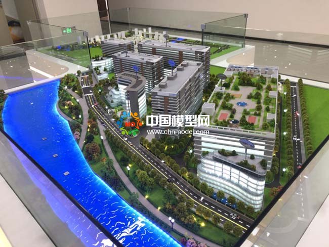 环境生态产业园沙盘模型