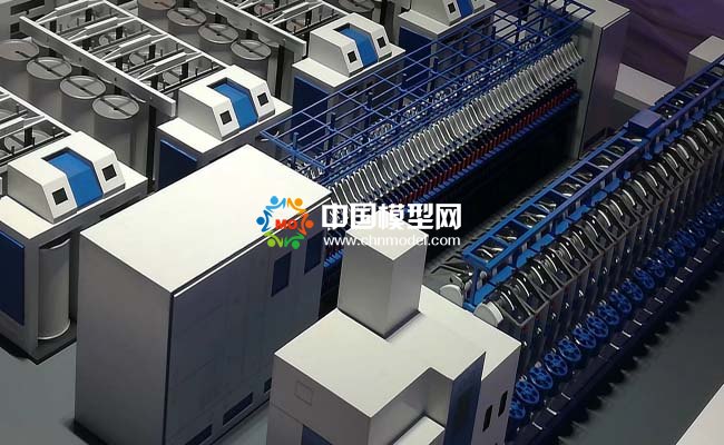 纺织机械模型，纺机模型