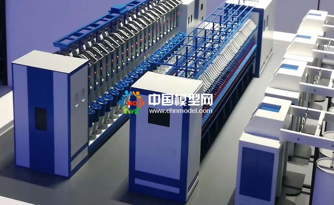 纺织机械模型，纺机模型