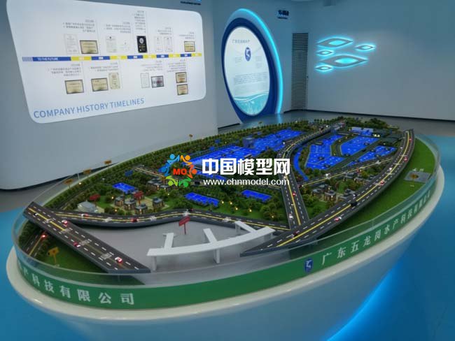 水产基地沙盘模型