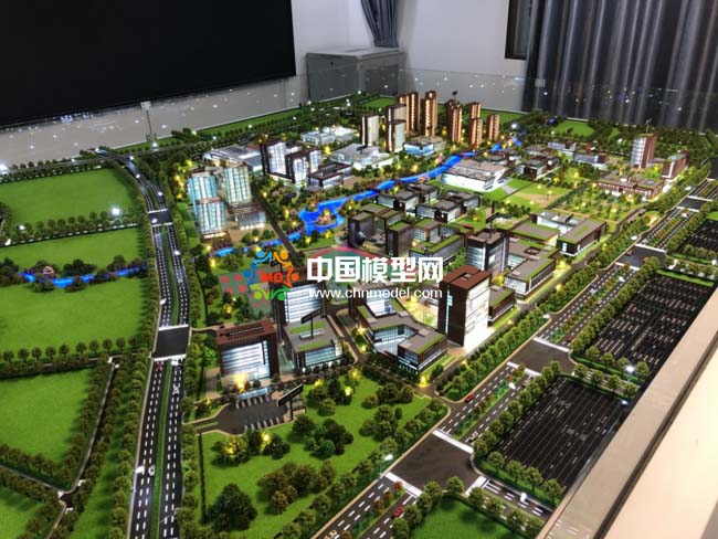 华南理工国际校区沙盘模型