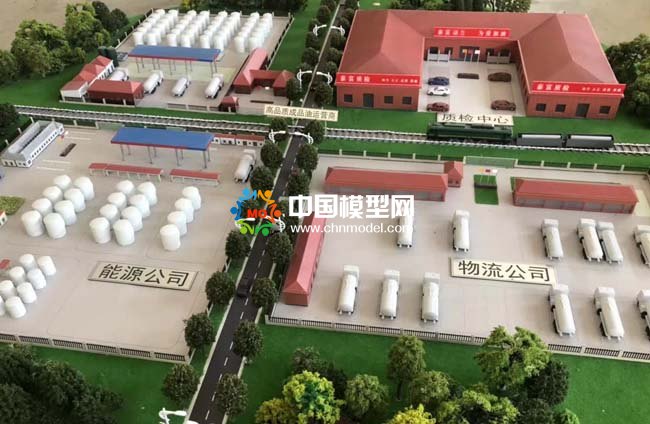 能源成品油物流运输沙盘模型