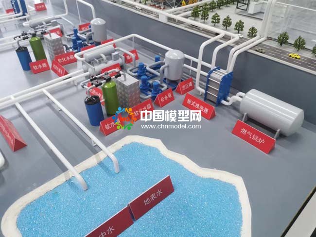 地源热泵空调系统沙盘模型
