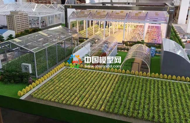  农业大棚模型，畜牧养殖沙盘模型