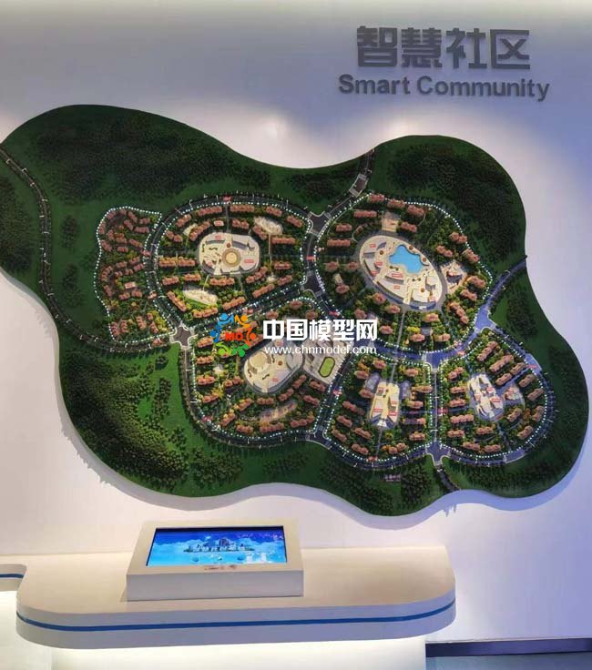 智慧社区沙盘模型颠覆了传统社区的生态格局
