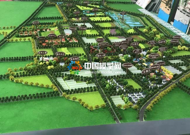 村镇规划沙盘模型