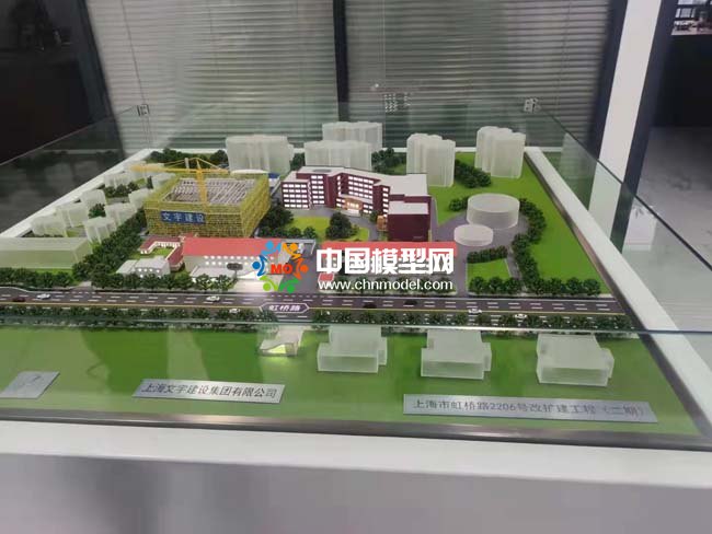 建筑工地沙盘模型