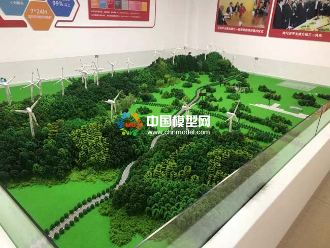 智慧风电场沙盘模型实现最优资产配置