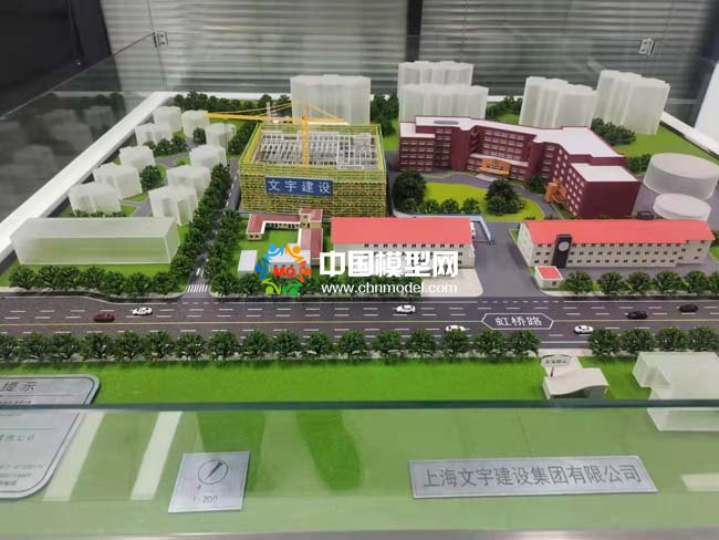 建筑工地沙盘模型