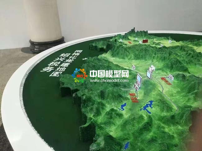 税务局网格化党建沙盘模型