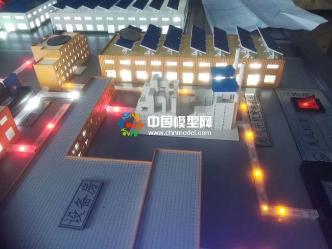 电力源网荷储一体化和多能互补沙盘模型