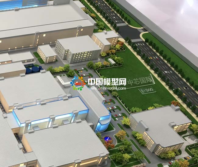 ​​​​​​​中芯国际集成电路制造有限公司沙盘模型