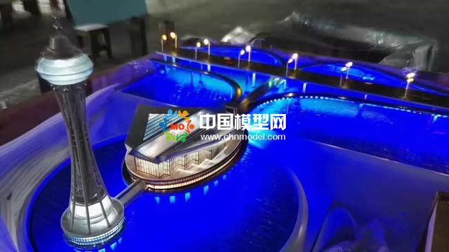 海天一洲沙盘模型