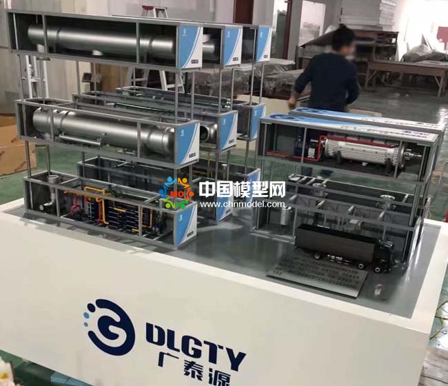 一体式垃圾渗滤液处理沙盘模型