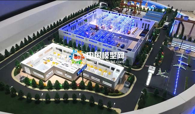 智慧仓储沙盘模型