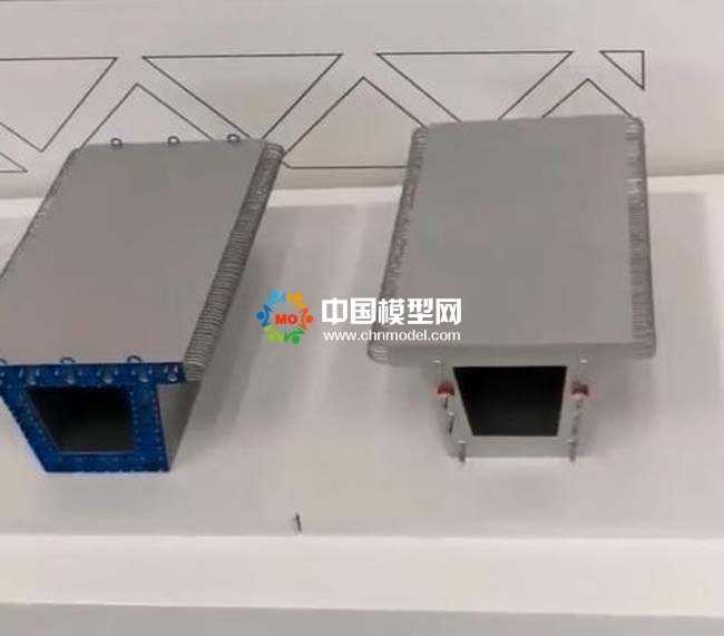 城市高架预制装配式桥梁工艺沙盘模型