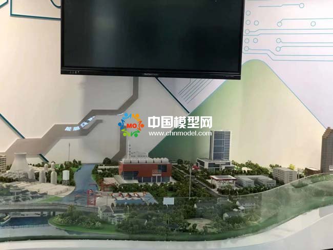 节能减排高效能源利用沙盘模型